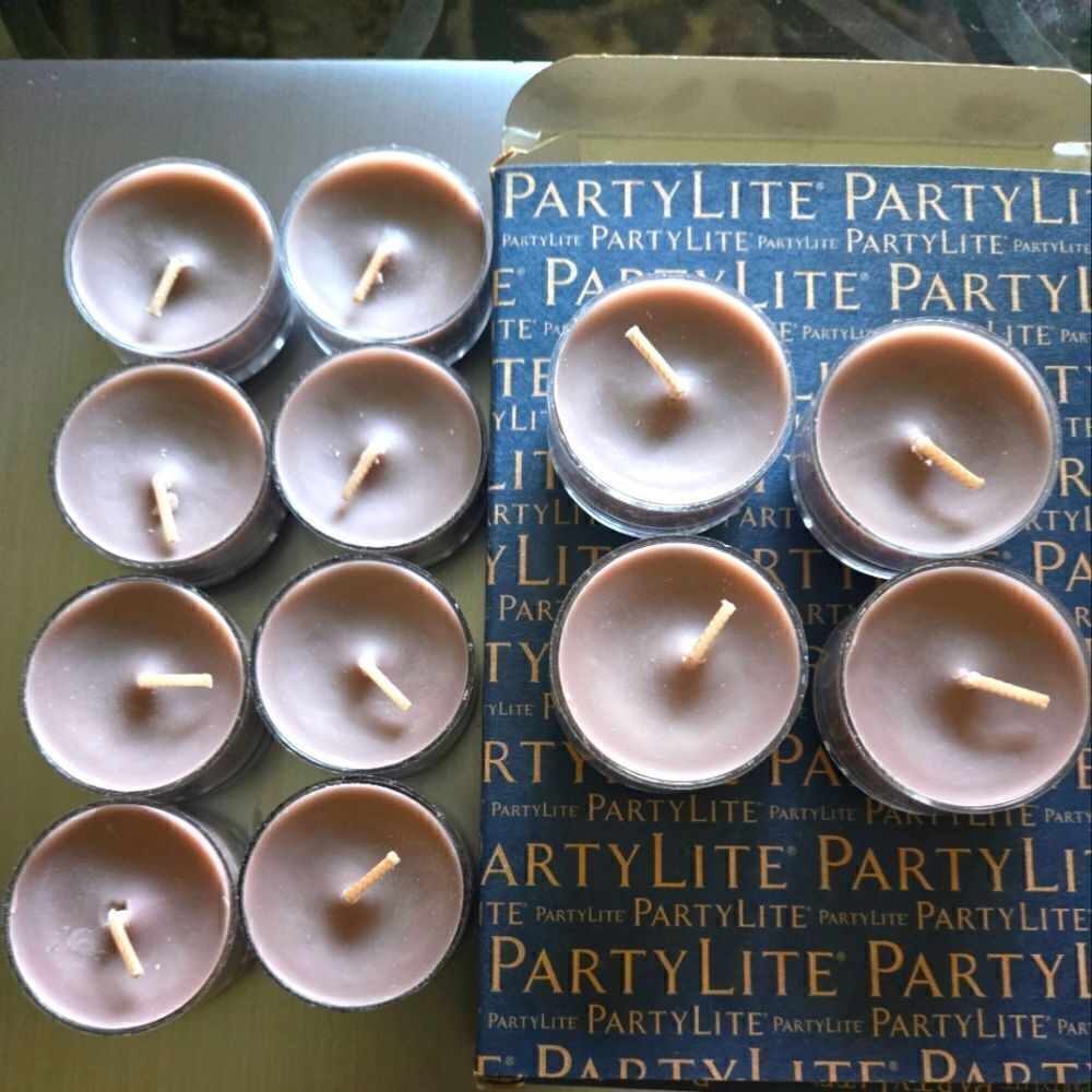 PartyLite Woodland Path Tealights 12 NWT
